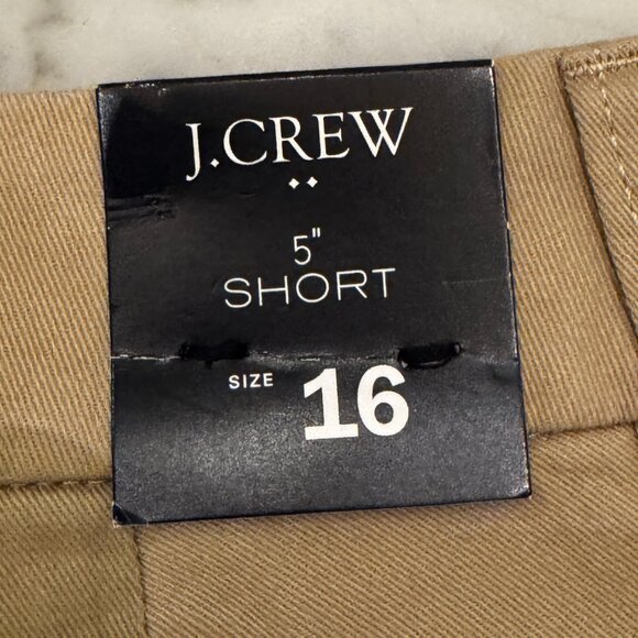 NWT J. Crew Classic 5" Chinos Shorts Size 16 - Picture 4 of 8